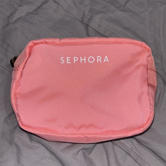 NWOT pink and gold Sephora travel bag - Picture 2 of 8
